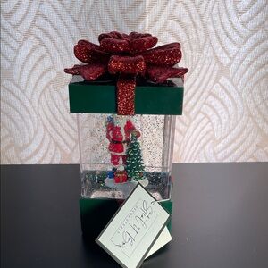 Festive Santa Snowglobe